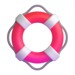 Ring buoy icon
